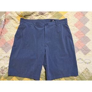 Vineyard Vines Performance Shorts Mens 36 Blue Stretch Golf Hybrid Mesh Lined